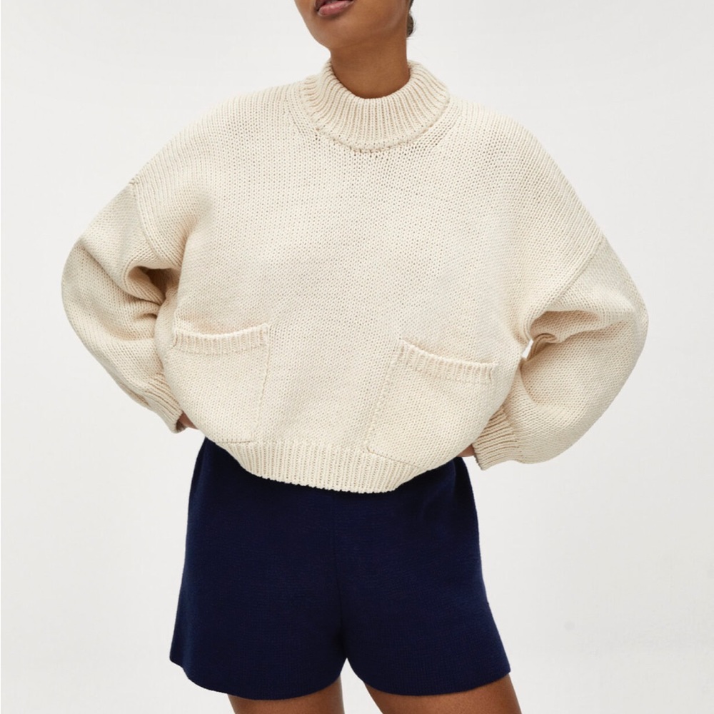 Babaa Cream Women's Sweater